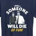 thumbnail image 3 of Parks and Recreation - Die Of Fun - Women's Short Sleeve Graphic T-Shirt, 3 of 5