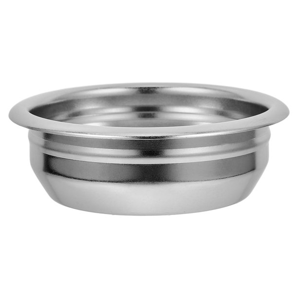 Taza de filtro de café expreso, filtro de café reutilizable de acero inoxidable, filtro de té, taza de filtro de café para máquina de café, accesorio para hacer café