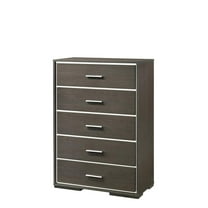 ACME Escher Chest in Gray Oak