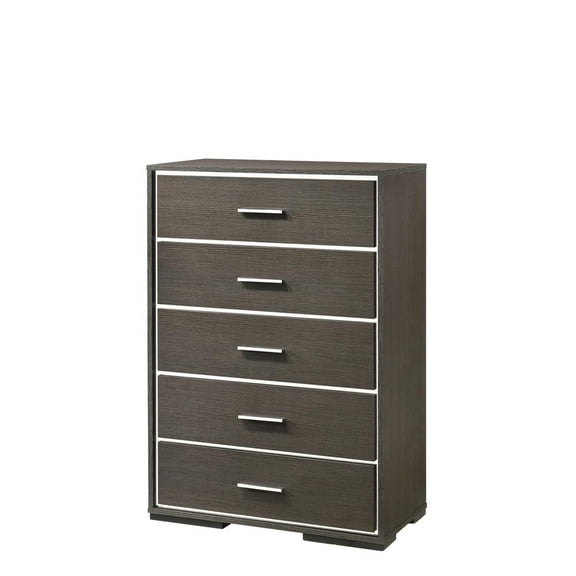 ACME Escher Chest in Gray Oak