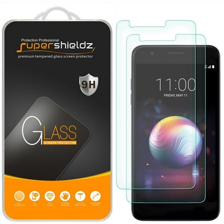 [2-Pack] Supershieldz for LG Harmony 2  Tempered Glass Screen Protector, Anti-Scratch, Anti-Fingerprint, Bubble Free
