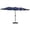 Navy Blue, variant on 15FT Rectangular Patio Umbrella With Solar Lights & Base Included - Large Patio Umbrella With Crank Handle, UV Protection for Outdoor Market, Lawn, Backyard, Pool