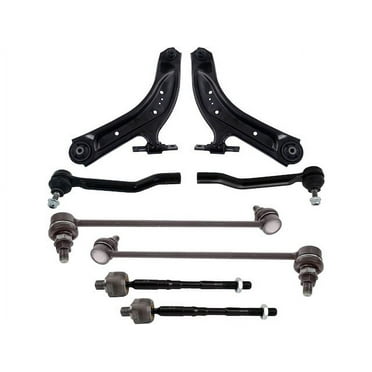 Front Control Arm Ball Joint Tie Rod and Sway Bar Link Kit 8 Piece - Compatible with 2014 - 2019 Nissan Rogue 2015 2016 2017 2018