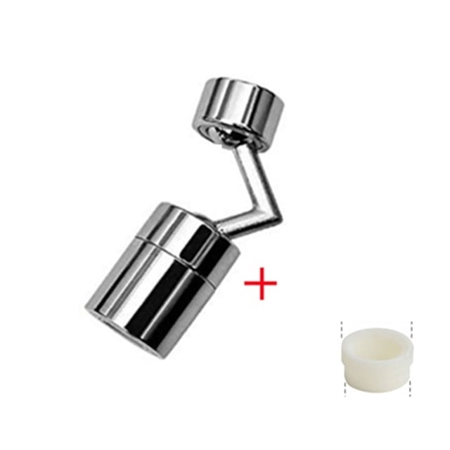 Aireador de grifo de cocina de 720 grados con filtro universal contra salpicaduras, cabezal rociador, boquilla de ahorro de agua móvil, fácil de instalar.