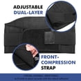 thumbnail image 5 of Cinturón de soporte lumbar Racbeuk, faja lumbar para levantamiento de pesas, hernia discal, ciática, alivio del dolor, faja lumbar transpirable para hombres y mujeres, 5 of 5