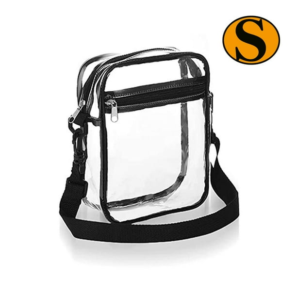 Dicasser Clear Crossbody Bag, Stadium Approved Clear Purse Bag for
