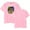 Pink, variant on icrimax Fashionable and casual loose summer men's and women's short sleeved T-shirt top