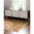 thumbnail image 3 of Rugs.com Aditi Collection Rug – 6' x 9' Cream Low Rug Perfect For Living Rooms, Large Dining Rooms, Open Floorplans, 3 of 8