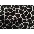thumbnail image 4 of oneOone Cotton Cambric Black Fabric Giraffe Animal Skin Craft Projects Decor Fabric Printed By The Yard 56 Inch Wide, 4 of 4
