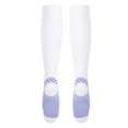 thumbnail image 1 of Men Women Compression Socks, Breathable Compression Socks, 1Pair Running For Sports White Knee-High XL, 1 of 8