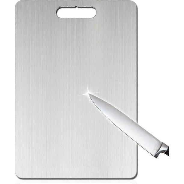 Cutting Board, Titanium Cutting Board, Chopping Board, Titanium Stainless Steel Chopping Board, Chopping Board Made of Titanium Stain