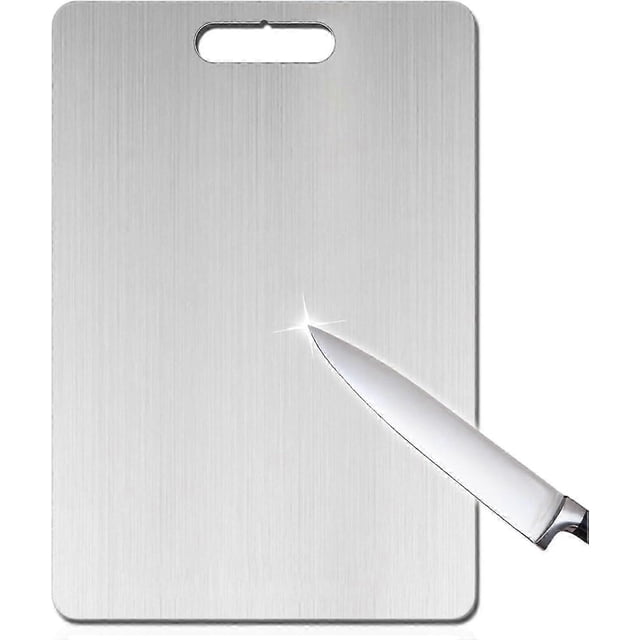 Cutting Board, Titanium Cutting Board, Chopping Board, Titanium Stainless Steel Chopping Board, Chopping Board Made of Titanium Stain