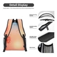 thumbnail image 4 of Disketp The Sunset of Dandelion Backpack - Comfortable Daypack with The right laptop for you Spacious Main Compartment & other poket - {designName} print, 4 of 6