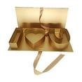 thumbnail image 3 of simhoa Empty Flower Gift Box Fillable Letters Container Decorative Cardboard Mother Day Decor Letter Shaped Box for Candy Mom Treats Golden, 3 of 8