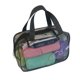 thumbnail image 1 of Monstrate Bolsa de maquillaje, bolsa de cosméticos de viaje Visible para baño, organizador de drenaje hueco, organizador de artículos diversos para el Almacenamiento y organización del hogar Negro Monstrate HA074821-05, 1 of 6