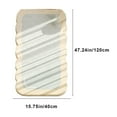 thumbnail image 3 of TERGAYEE Floor Mats Lazy Wind Carpet-friendly Bedroom Bedside Blanket Strip Stain Window Carpet Tatami Mat, 3 of 6