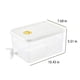 thumbnail image 2 of Dispensador de bebidas de plástico LWITHSZG con grifo, 1 galón, contenedor para bebidas frías, para té helado, limonada, refrigerador, bar, fiesta, tapa con cerradura, 2 of 8