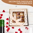 thumbnail image 3 of HORIALENCE 1Pcs 20.5X7.9X1.6In Beige Cardboard Box for Party, 3 of 6