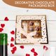 thumbnail image 4 of Houderco Caja De Regalo De Chocolate Beige Con Moño Y Gran Capacidad Para Fiestas Y Bodas, 4 of 6