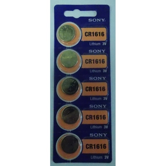 Sony Murata CR1616 3V Lithium Coin Battery - 50 Pack   FREE SHIPPING!