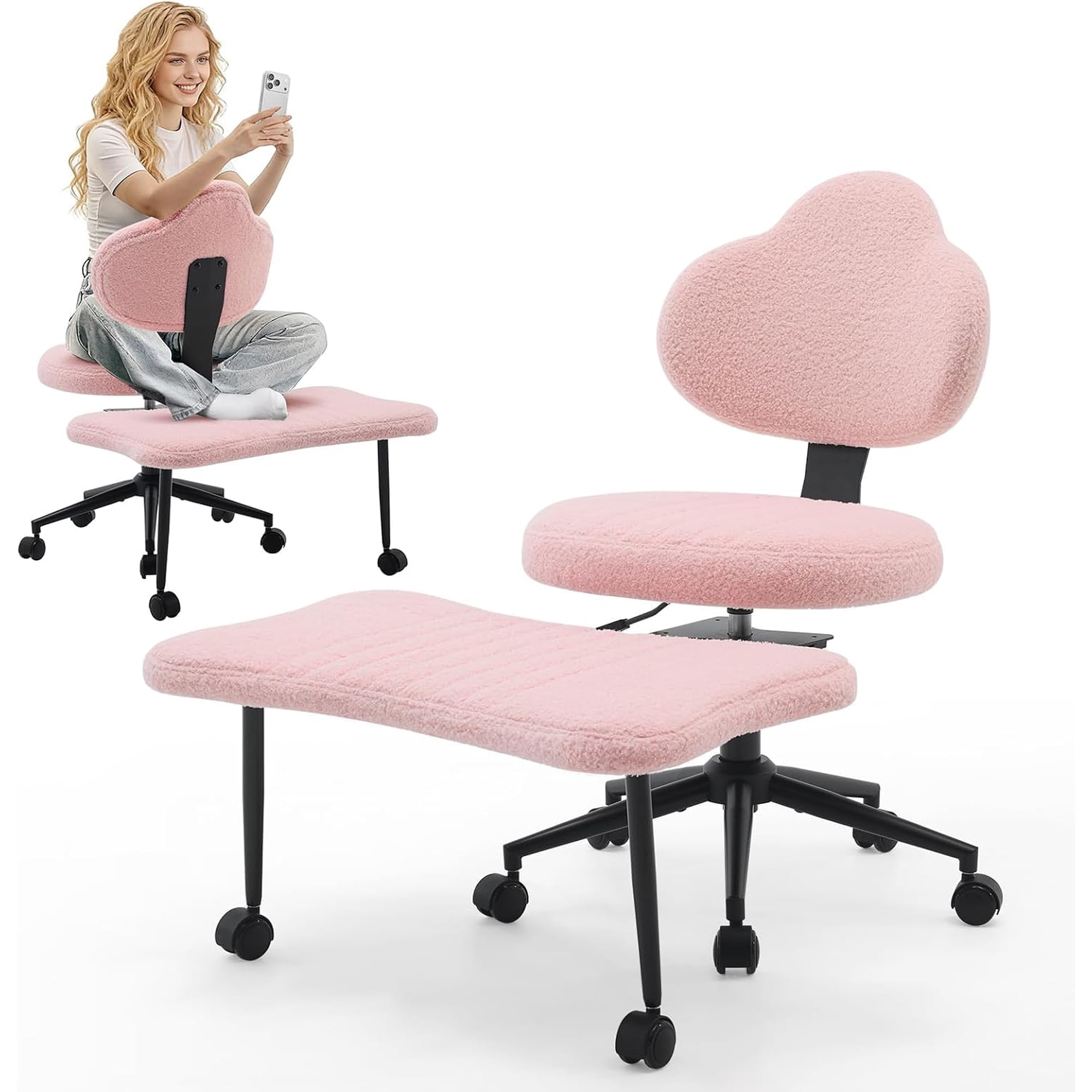 sliyang cross-legged office chair ergonomic product