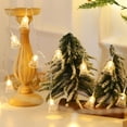 thumbnail image 6 of String Lights Waterproof Connectable Christmas Lights Warm White Plug in Fairy Light For Indoor Outdoor Bedroom Xmas Tree Holiday Party Decorations LED Lights LED Christmas String Lights, 6 of 8