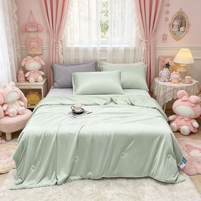 Silk Summer Bed Sheet