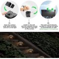 thumbnail image 4 of Solar Powered Garden Lights, 4 Pack Solar Fence Lights Outdoor Wall Lights IP54 Waterproof Decorative Outdoor Solar Light for Patio, Paths AUTO ON/OFF [Energy Class A+++], 4 of 5
