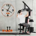thumbnail image 4 of Costway Multifunction Cross Trainer Workout Machine Strength Training Fitness Exercise, 4 of 10