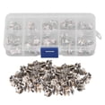 thumbnail image 2 of Cover Up Buttons, No Sew Buttons Sturdy Durable Exquisite Luster 150 Pieces Metal Plastic  For DIY, 2 of 8
