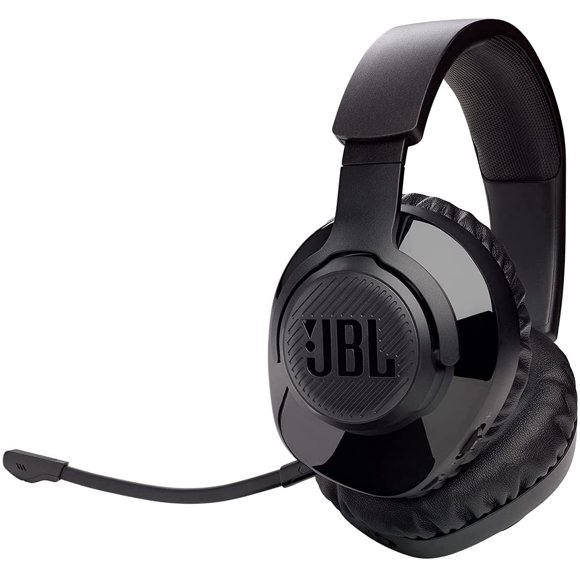 Refurbished JBL JBLQ350WLBLKAM Quantum 350 - Wireless PC Gaming Headset with Detachable Boom mic