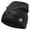 Dk Grey, variant on US Army Aviation Embroidered 8 Inch Knitted Short Beanie - Black OSFM