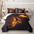 thumbnail image 2 of Feelyou Basketball Sport Twin Quilt Set for Boys, Modern Ball Player Twin Coverlet Set, 2pcs, 2 of 7