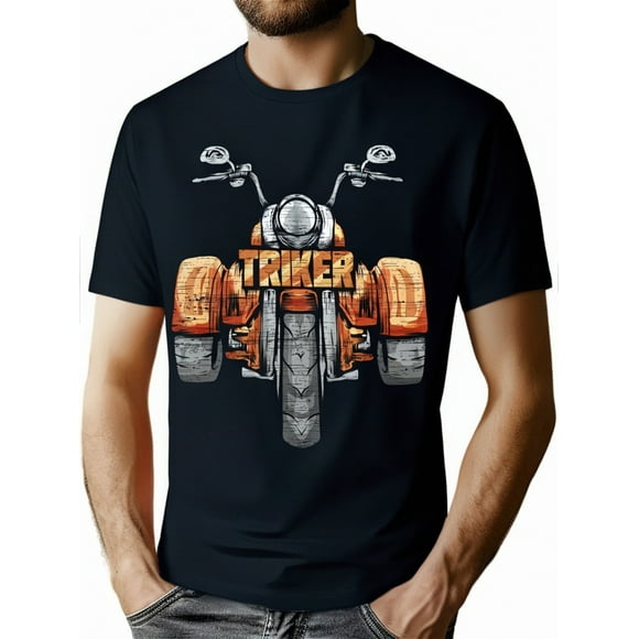Triker Motortrike Motorcycle Trike Three Wheeler Biker Gift T-ShirtFather's Day, Mother's Day, New Year, Spring Festival, Valentine's Day, Independence Day, birthdays, parties, gifts