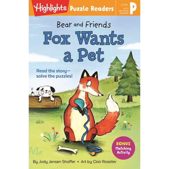 Pre-Owned Highlights Puzzle Readers Bear and Friends: Fox Wants a Pet, (Hardcover)