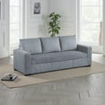 thumbnail image 5 of Billy Convertible Pull Out Sofa Bed, Gray Corduroy, 85 Inch, 5 of 7