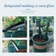 thumbnail image 3 of Pala de jardín de acero al manganeso forjado, pala pequeña liviana de acero inoxidable con bordes de doble cara para cavar, desmalezar, airear el suelo, herramienta de jardinería resistente a la, 3 of 7