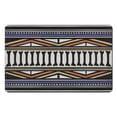 thumbnail image 1 of Enjoy Premium Comfort with our 20x32in Non-Slip Tribal Style Bath Rug Runner - Soft Luxury Microfiber, Machine-Washable Bathroom Rugs. Ideal for Tub and Shower. Upgrade Today!, 1 of 5
