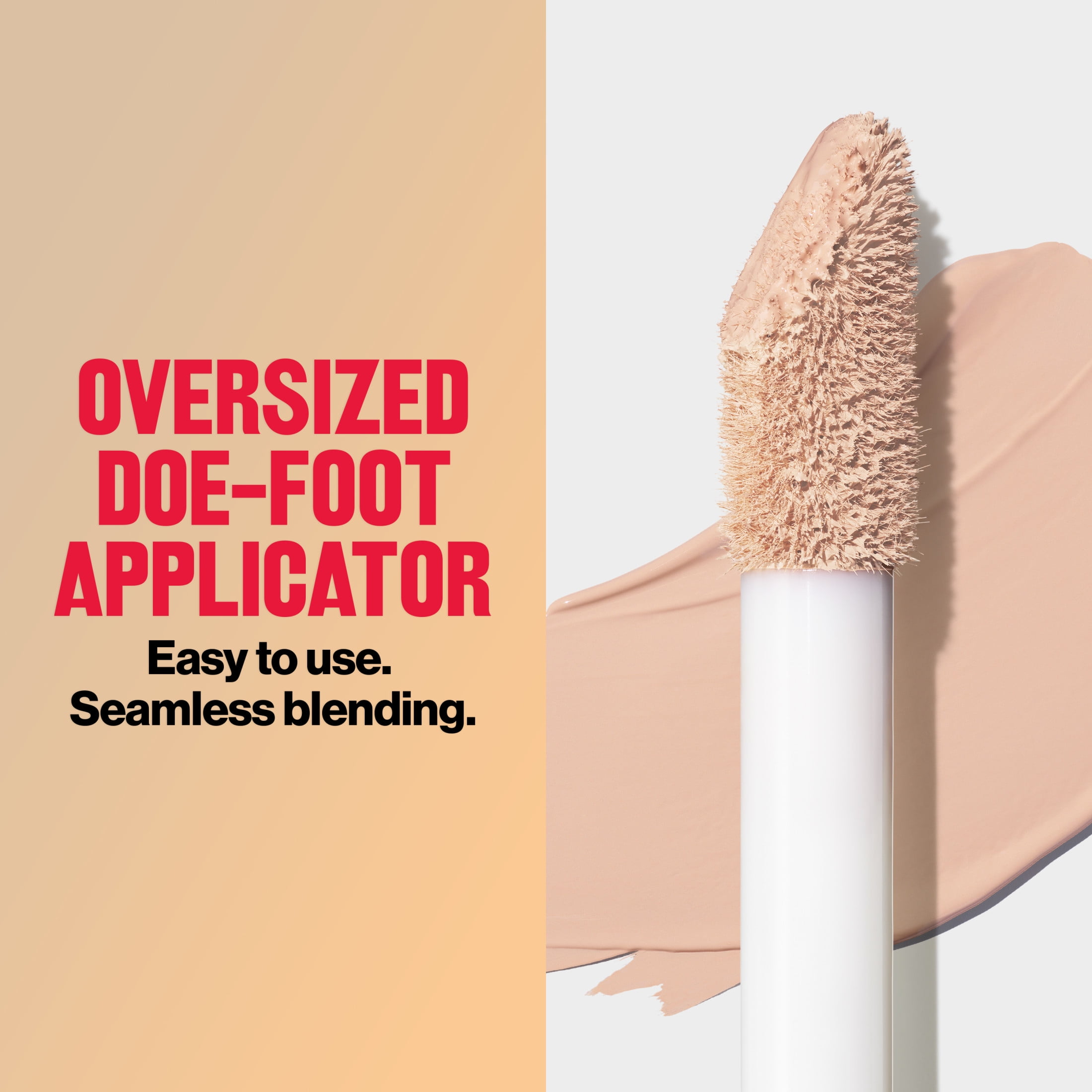 (2 pack) Revlon ColorStay Flex Wear Concealer, Full Coverage, 24HR Wear, 005 Fair, 0.34 fl oz