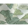 thumbnail image 3 of Ambesonne Tulips Quilted Coverlet 2 Pcs, Neutral Boho Flower Pattern, Twin Size, Avocado Green Jade Green, 3 of 4