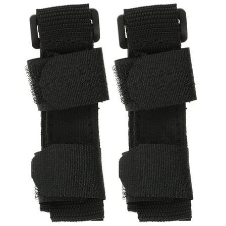 2Pcs Adaptive Utensils Universal Cuff Adjustable Utensils Holder Cuff Food Eating Aid Glove for Elderly