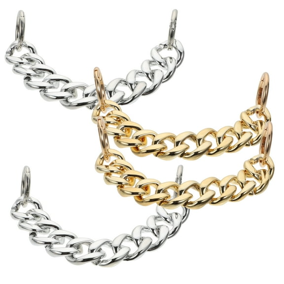 WORGEOUS  4 Pcs Shoe Charms for Decoration Hole Shoes Chain Buckle DIY