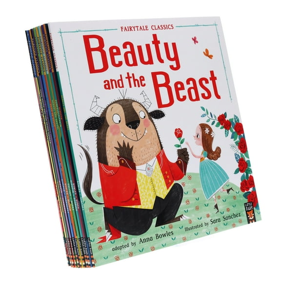 Fairytale Classics Picture 10 Books By Little Tiger - Ages 3-6 - Paperback