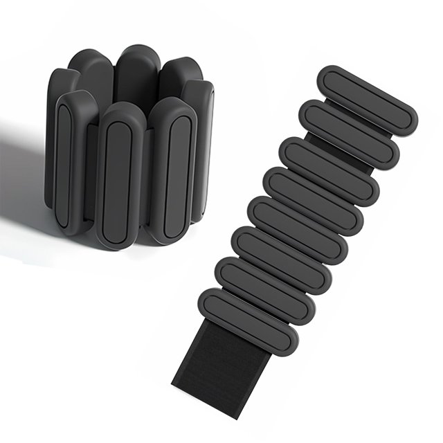 Juego de 2 pesas ajustables para muñeca y tobillo AYSOW (0,45 kg cada una)