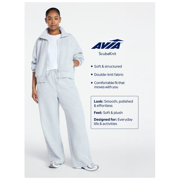 Avia Women's ScubaKnit Shorts, 3.25'' Inseam, Sizes XS-XXXL