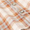 thumbnail image 6 of GYRATEDREAM Boys Button-Down Shirts Kids Button Down Plaid Shirt Casual Long Sleeve Shirt Tops Boys and Girls Fall Plaid Jacket for 2-9Y, 6 of 9