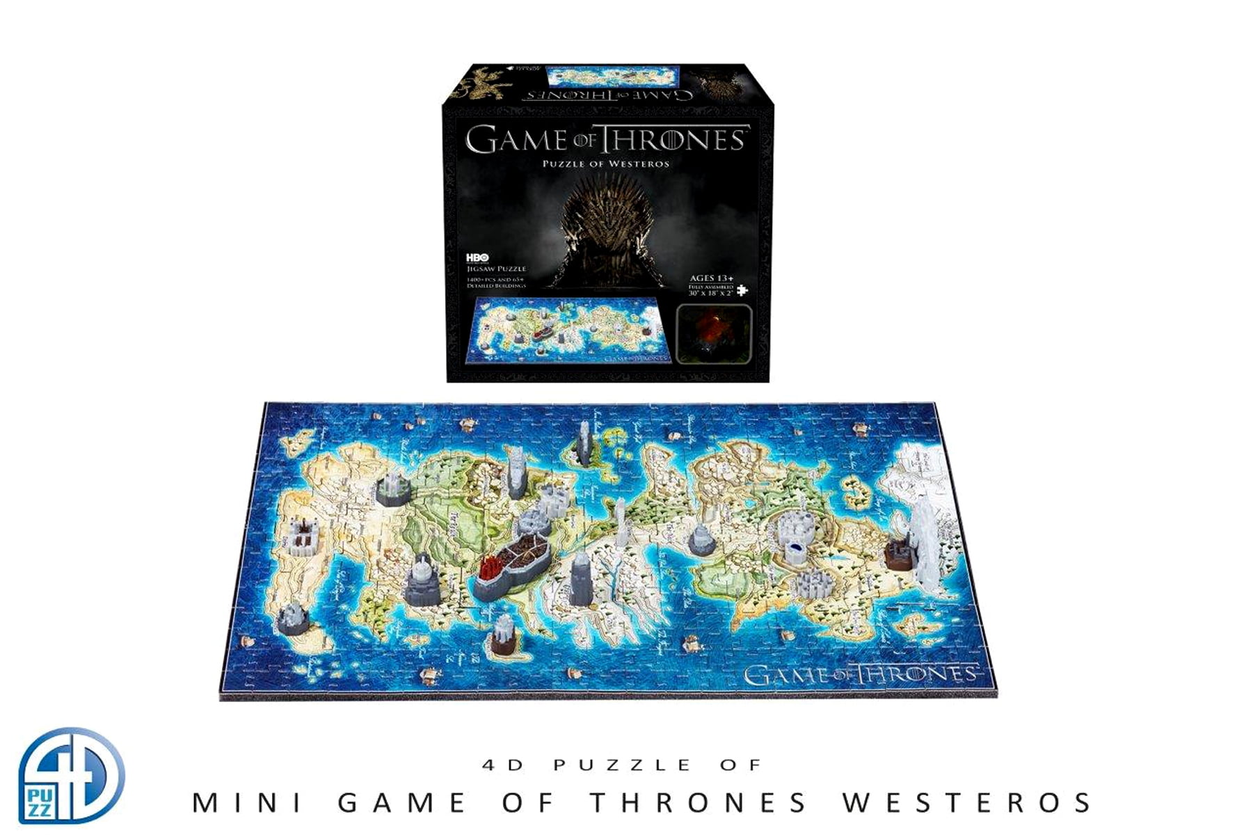 GAME OF THRONES パズル 2点セット Game of Thrones Jigsaw Puzzle | theory11