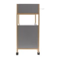 thumbnail image 4 of Salon Cart Barber Trolley Cabinet Salon Storage Trolley Barber Shop Tool Cart, 4 of 19