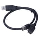 thumbnail image 1 of Cable De Datos De Alimentación USB-A A USB 2.0 Micro B Y Tipo Macho A Macho Para Disco Duro Móvil Negro, 1 of 7
