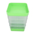 thumbnail image 1 of Seed Sprouter Kit Stackable Seedling Tray 4 Tier Space Saving Seed Sprouting Tray Multipurpose Micro Vegetable Growing Tray for Germinating Sprouts and Microgreens, 1 of 7